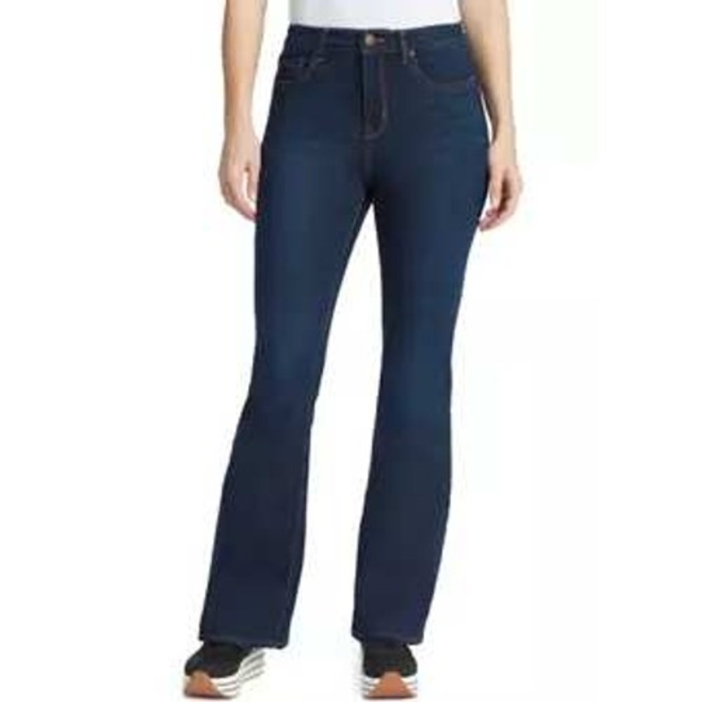 William Rast Super Highrise Flare Blue Stretch Denim Jean Boho Festival Size 31